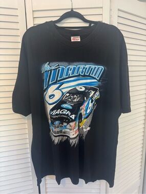 Vintage Mark Martin NASCAR Shirt - Viagara - XXL